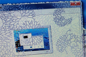 效果逼真 电脑屏幕加雪保护工具