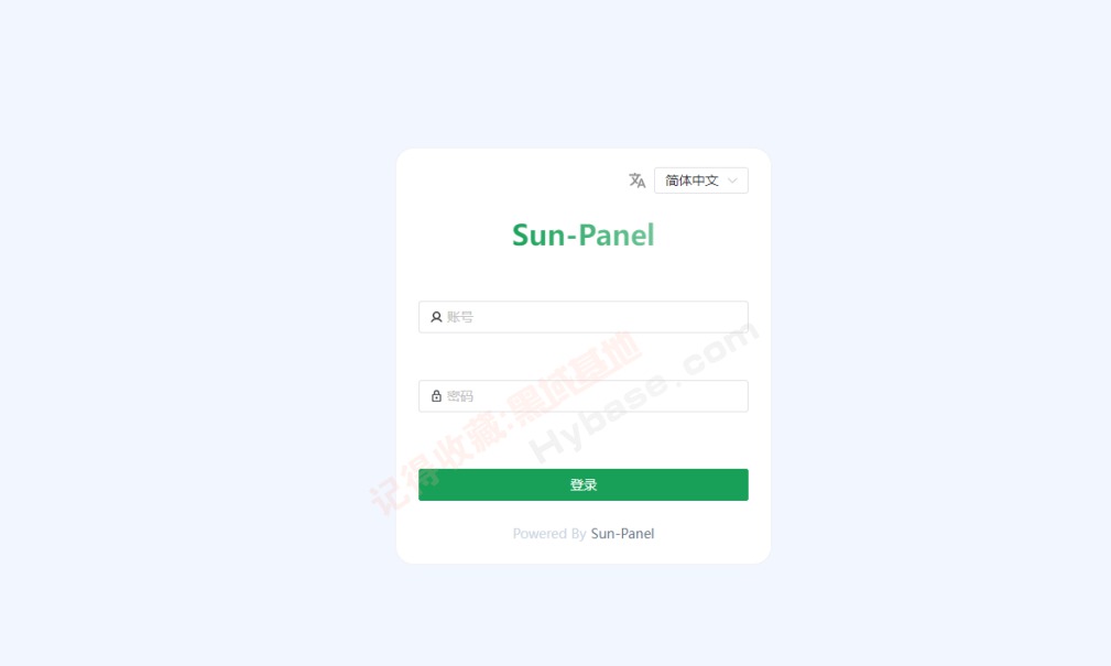 [Windows] Bվп˽˵ҳ  sun-panel v1.4.0