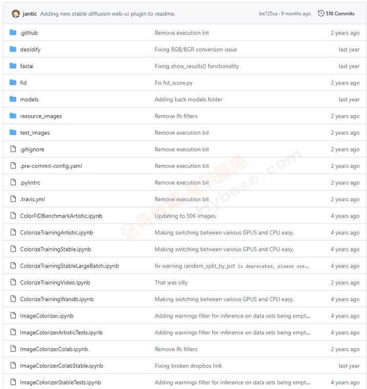 [Windows] Ƭɫһ DeOldifyV1.0Я