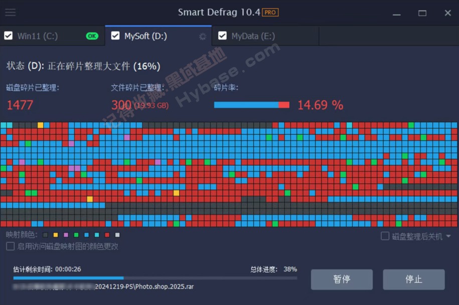 [Windows] ЧڵӲƬ IObit Smart Defrag Pro v10.4.0.441 Я