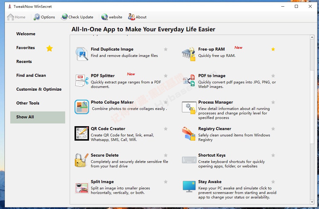 [Windows] ЧϵͳŻ TweakNow WinSecret Plus v6.7.8 Я
