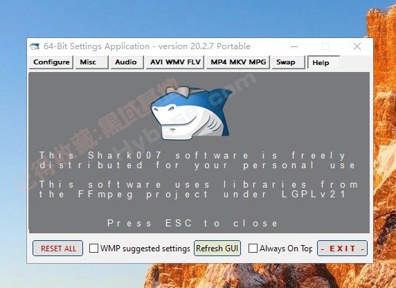 [Windows] Ƶ׼ Shark007 Codecs v20.2.7 Я