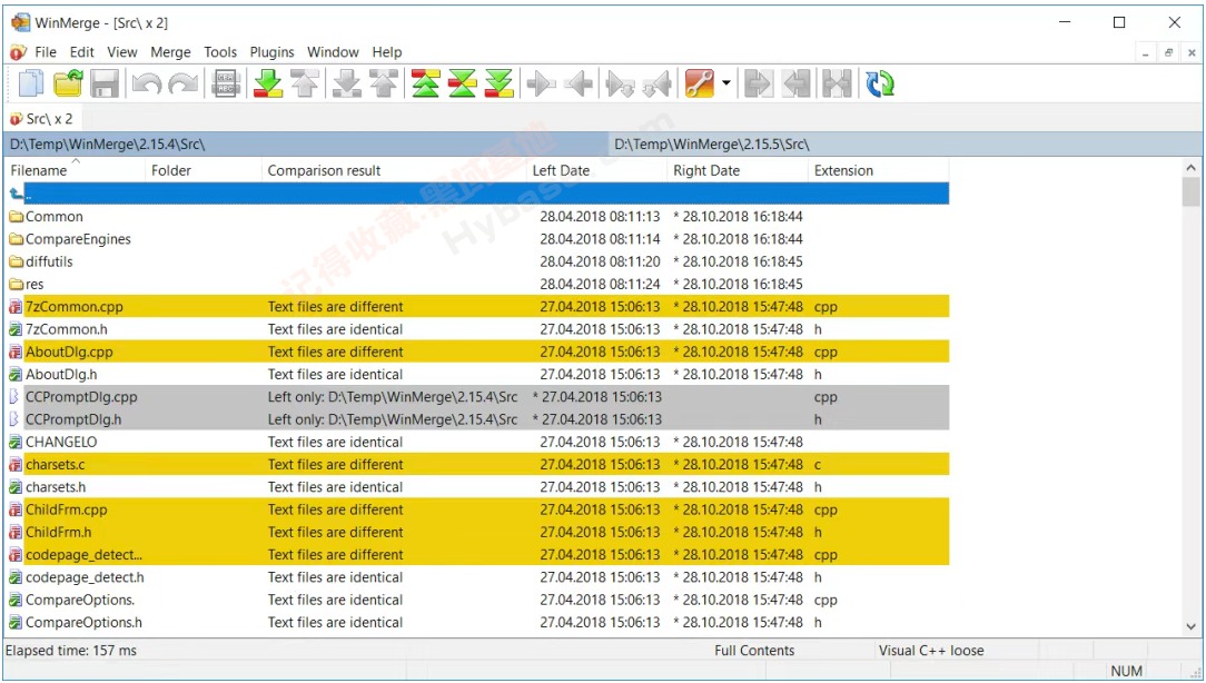 [Windows] ļļбȽ WinMerge v2.16.50 Я
