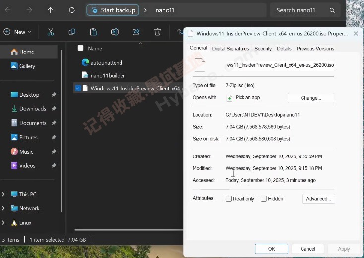 [Windows] ޾Win11ϵͳű Nano11 v202509