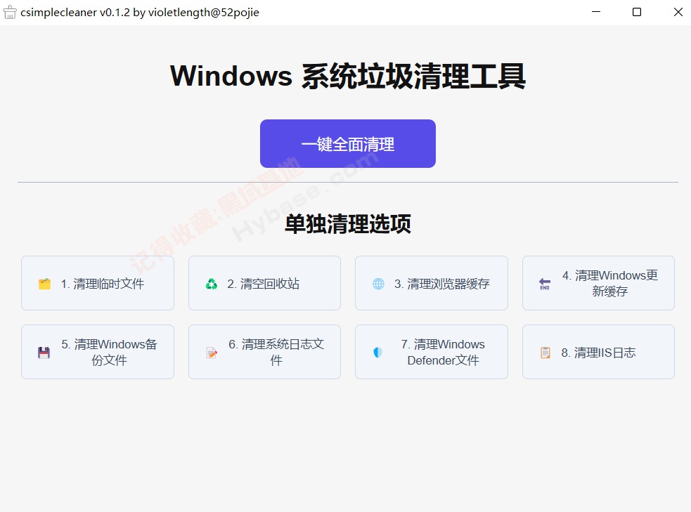 [Windows] �ᰮ���г�Ʒ��C���������� Csimplecleaner v0.1.2.0 ��Я��