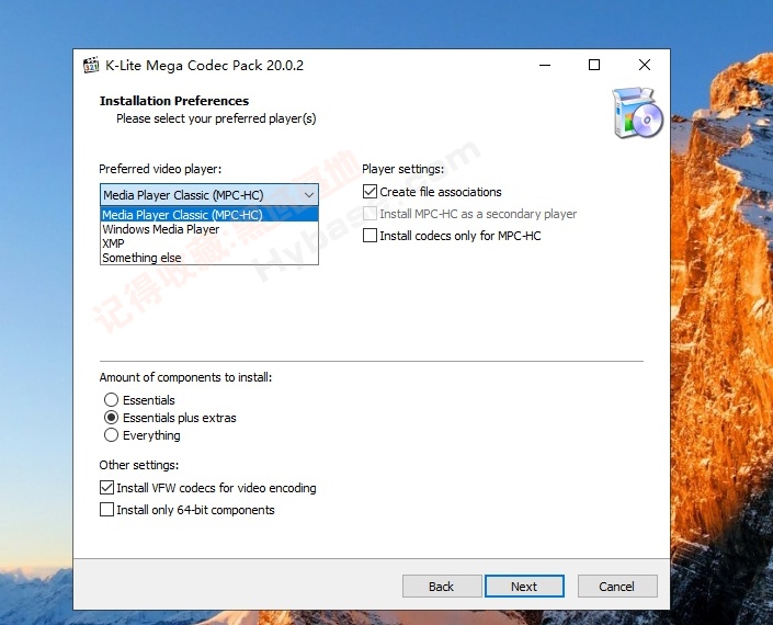 [Windows] ��������Ƶ������ | K-Lite Codec Pack v20.0.2